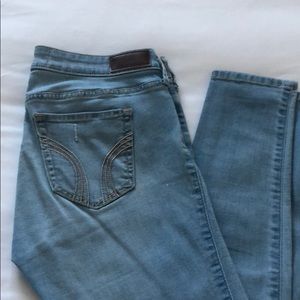 Hollister low rise super skinny jeans